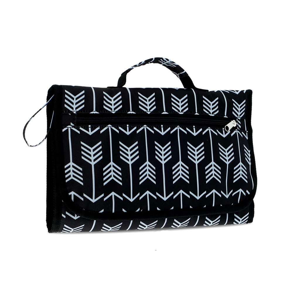 10000502791-1 KYB Baby Portable Changing Pad - Black and White arrow - Image 1