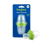 Baybee 2 in 1 silicone Baby Fruit Feeder - 4m+