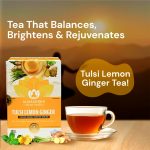 Maharishi Ayurveda Tulsi Lemon Ginger - 20 Teabags - Image 2