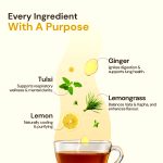 Maharishi Ayurveda Tulsi Lemon Ginger - 20 Teabags - Image 4