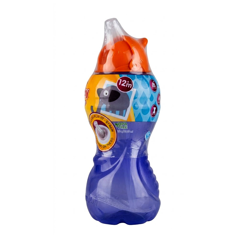 48526099474 Nuby Active Sipeez No-Spill Cup 12m+ (300ml) - Image 1