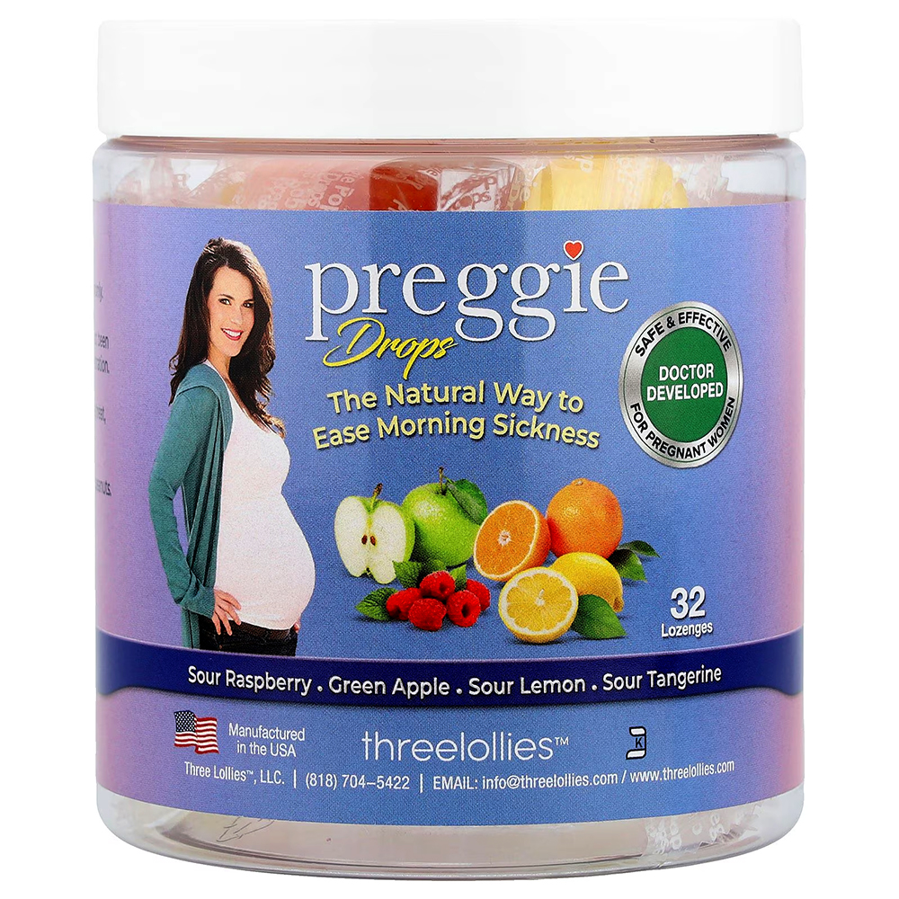695342444034-1 Preggie Drops 32 lozenges - Image 1