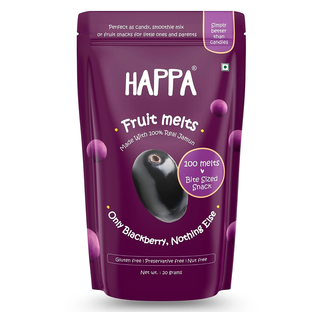 72044245396-1 Happa Fruit Melts Only Black Berry, Nothing Else - Image 1