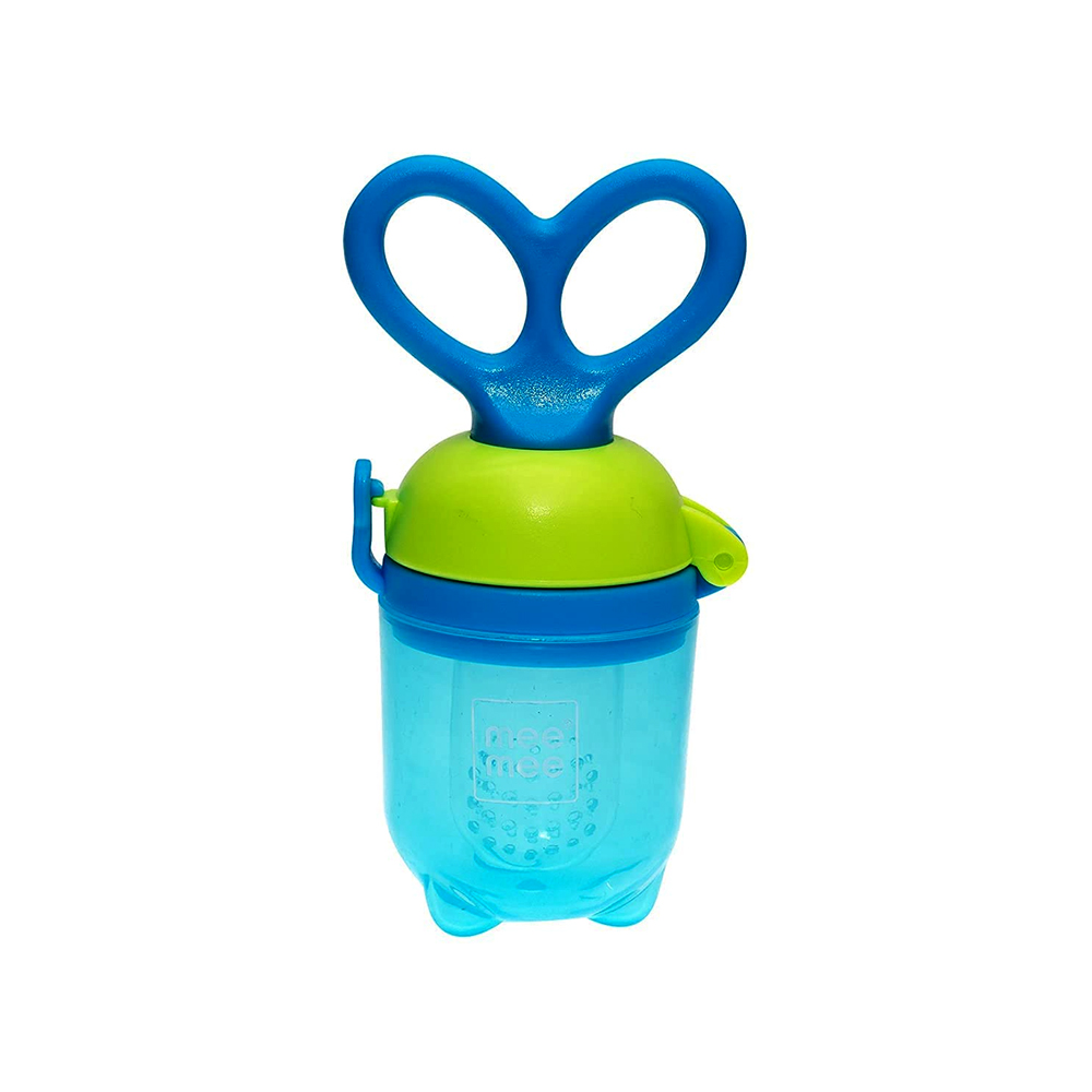 8907233157506-1 Mee Mee Fruit and Food Nibbler - 4m+ Blue - Image 1